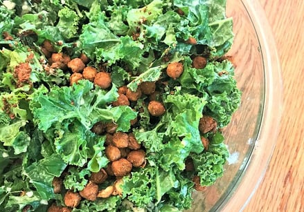 Chickpea Kale Salad