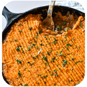 Sweet Potato Shepard Pie